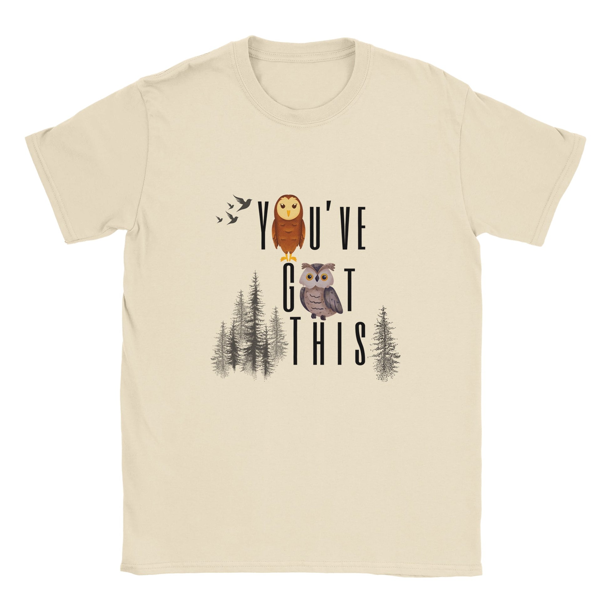 Inspirational Owl T-Shirt - Graceful Smiles