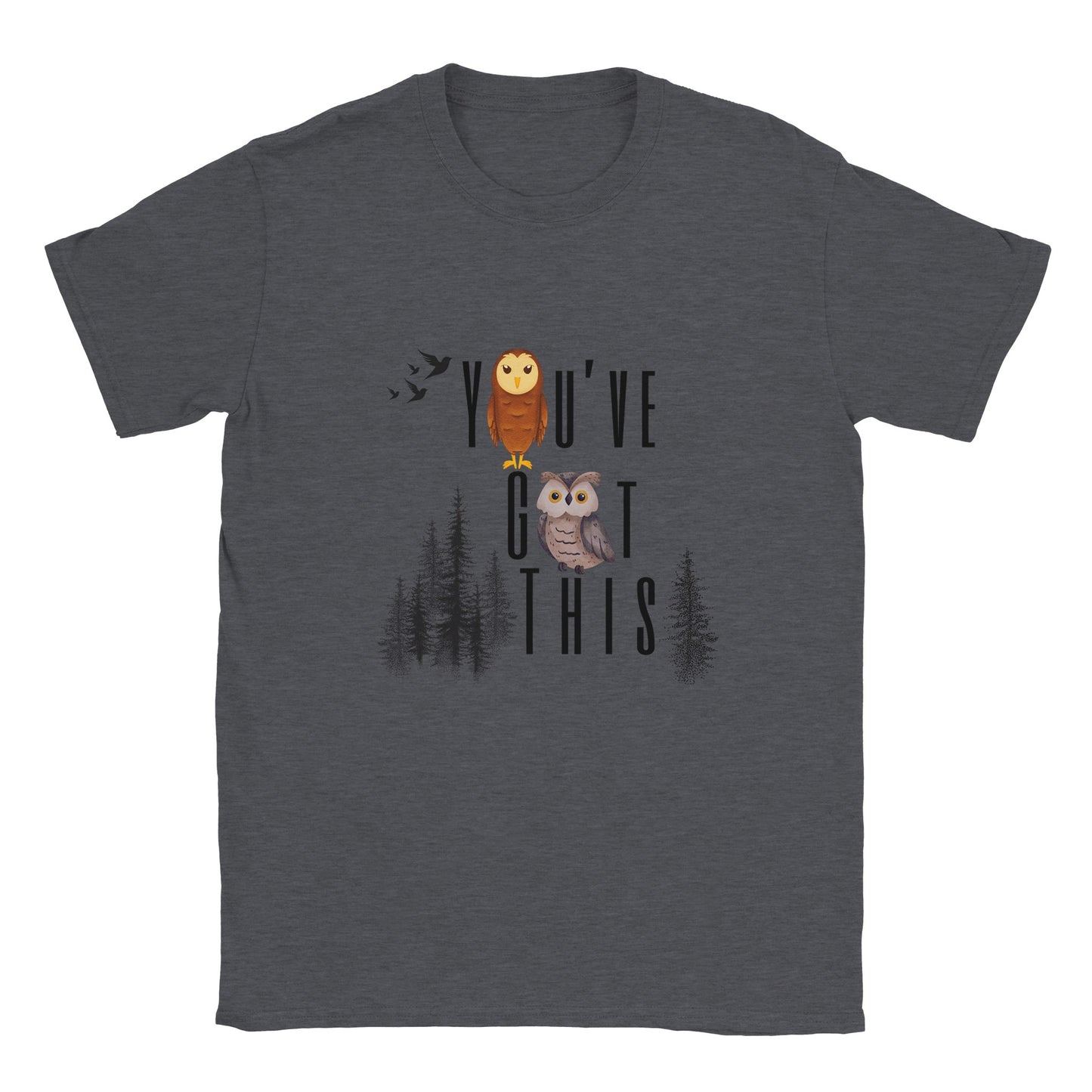 Inspirational Owl T-Shirt - Graceful Smiles