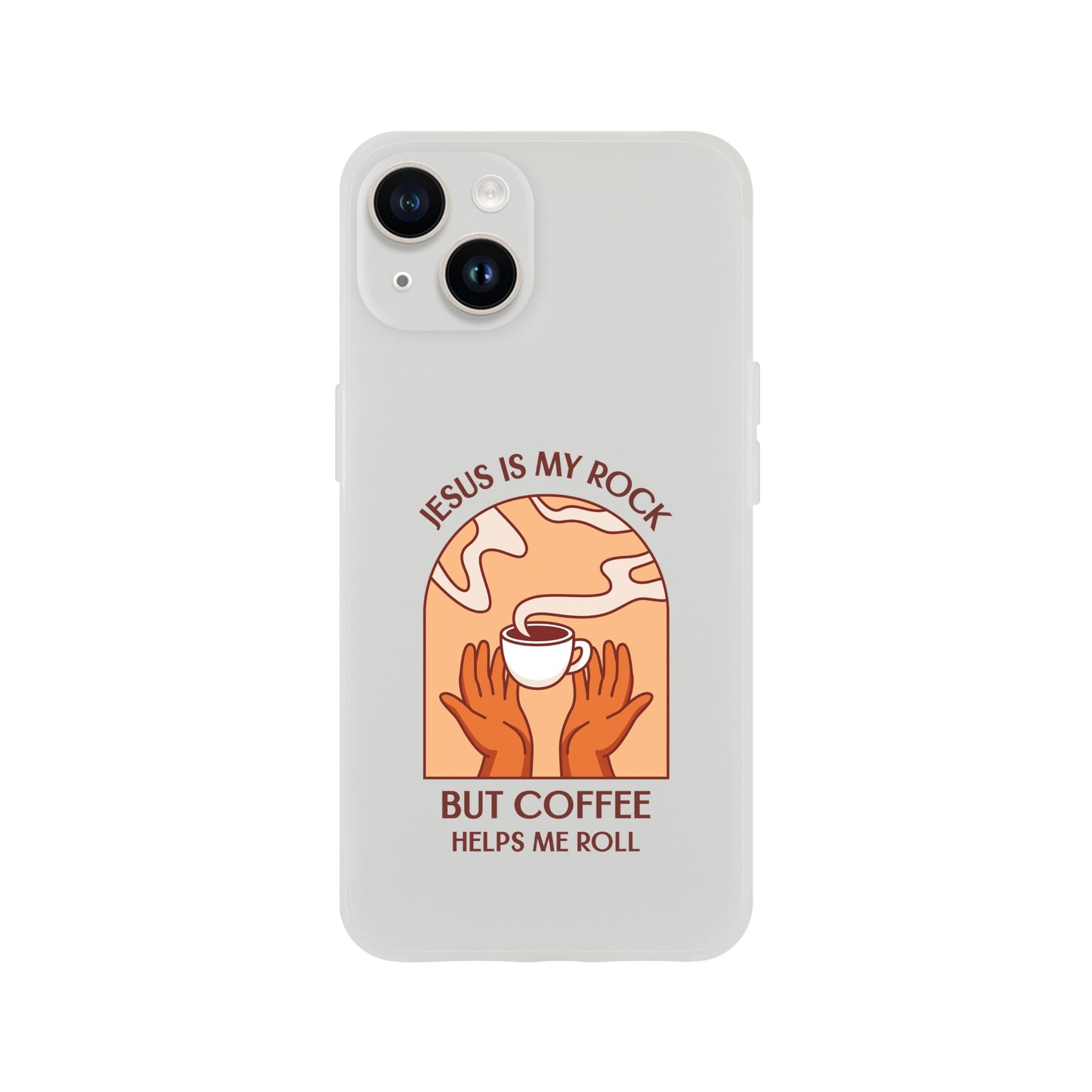 Jesus is my Rock Phone Cases