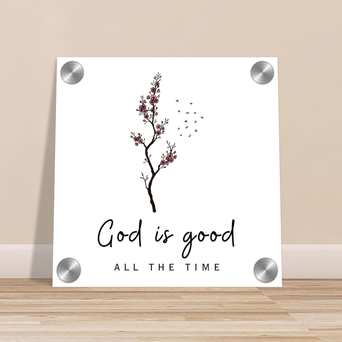 God is good Acrylic Print