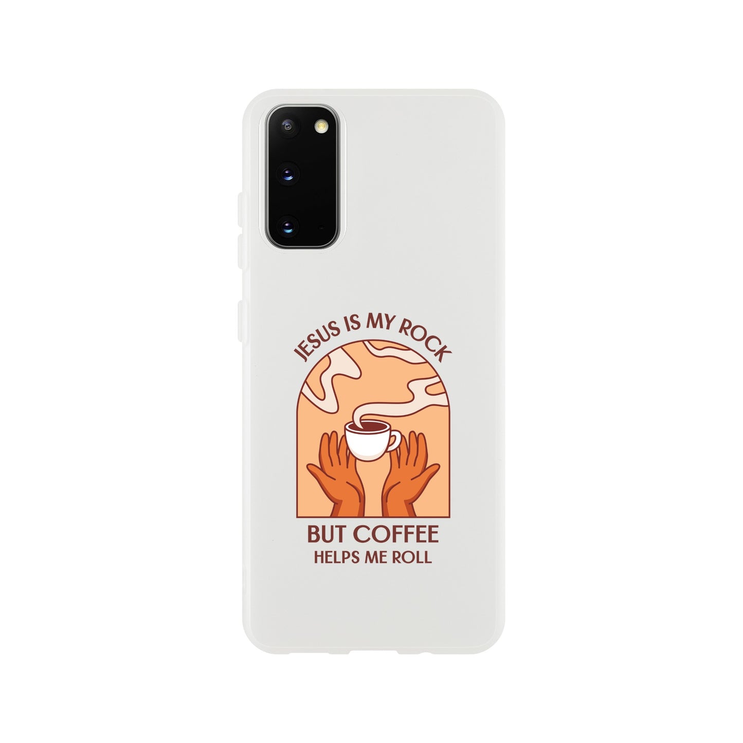 Jesus is my Rock Phone Cases