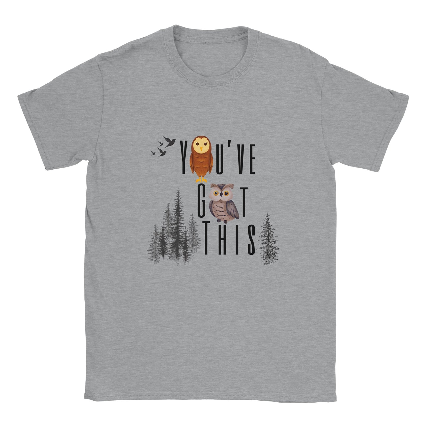 Inspirational Owl T-Shirt - Graceful Smiles