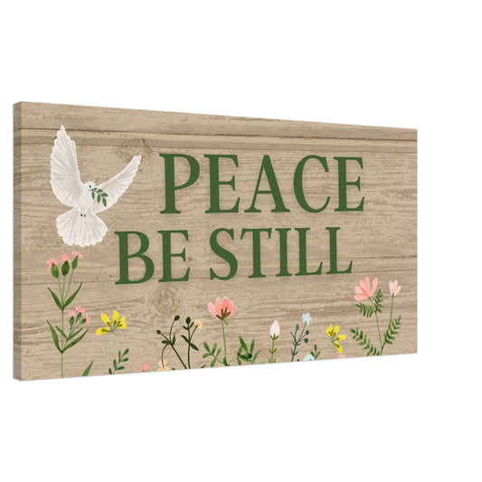 Peace be Still Canvas Print