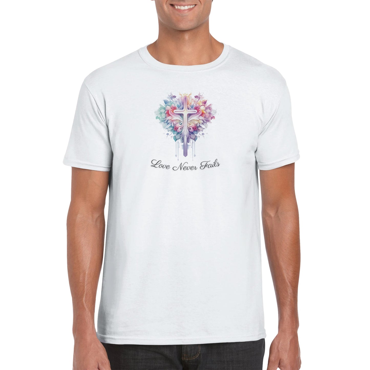 Love Never Fails T-shirt