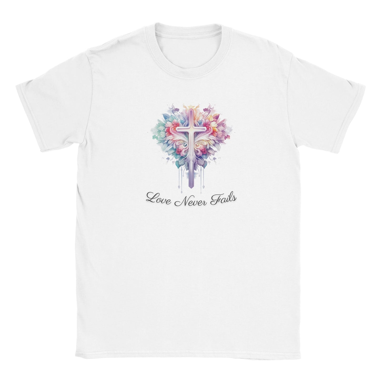 Love Never Fails T-shirt